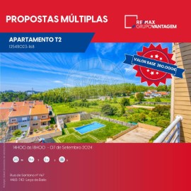 Apartment 2 Bedrooms in Custóias, Leça do Balio e Guifões