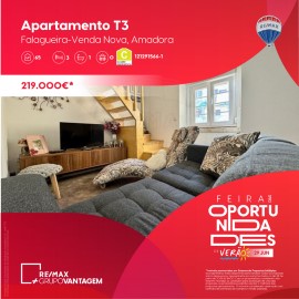 Appartement 3 Chambres à Falagueira-Venda Nova