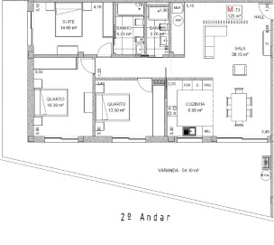 Apartamento 3 Quartos em Loureiro