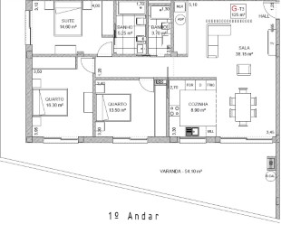 Apartamento 3 Quartos em Loureiro