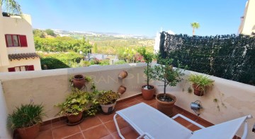 Terraza con vistas a la montaña