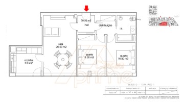 Apartamento 2 Quartos em Buarcos e São Julião