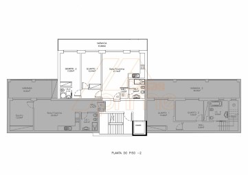 Apartamento 2 Quartos em Santo António dos Olivais