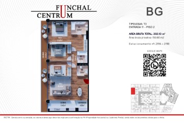 Apartamento 3 Quartos em Funchal (Sé)