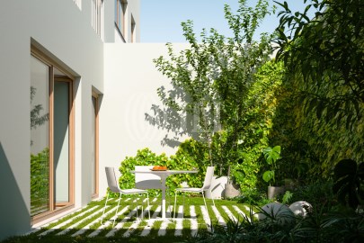 Jardim privativo modelo Villa Infante