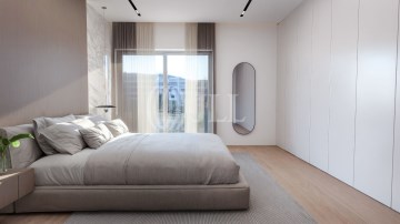 Saramago Condominium model bedroom