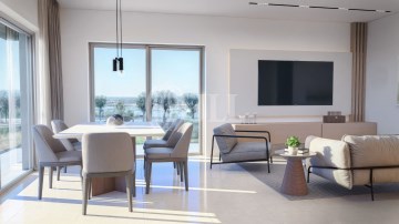 Saramago Condominium model living room