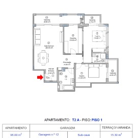 Apartamento 2 Quartos em Tavarede