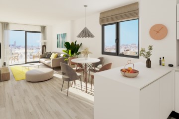 Apartamento 2 Quartos em Málaga Centro