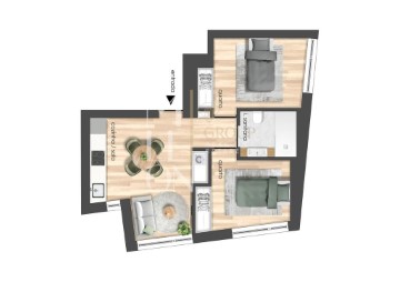 Apartamento 2 Quartos em Paranhos