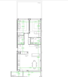 Apartamento 2 Quartos em Costa