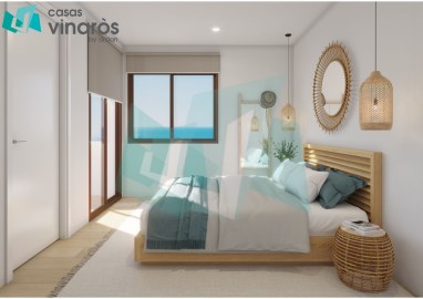 Dormitorio principal Casas Vinaròs Sea paradise. L