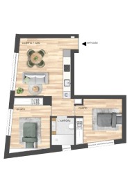 Apartamento 2 Quartos em Paranhos