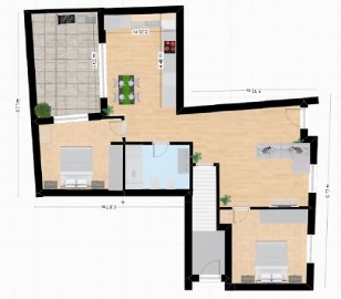 Apartamento 2 Quartos em Peniche