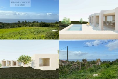 Land with sea views for 2 villas