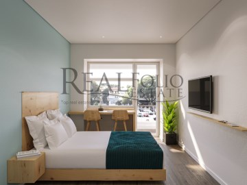 Quarto com terraço