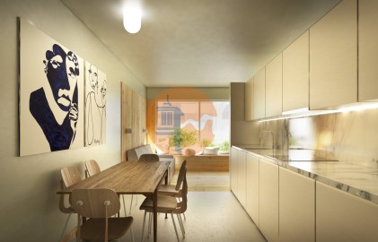 Cozinha-Apartamento T2-#SãoLuís#Faro#Sé #SãoPedro#