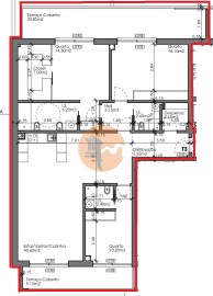 Planta T3 - Apartamento t3 - Novo - condominio com