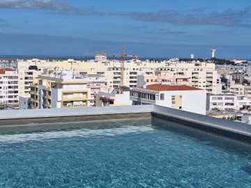 Apartamento T3, piscina na cobertura, Faro, Algarv