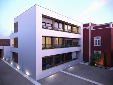 Apartamento T2, Faro, zonas comuns