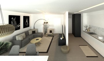 2 bedroom flat in a building of contemporary archi