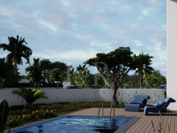 Moradia T3 nova com jardim e piscina em Fontanelas