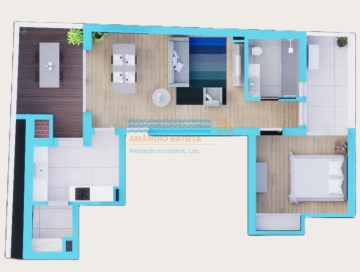 Venda - Apartamento T0+1 - Cabanas de Tavira