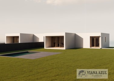 Vianaazul - Moradia T3 com garagem, jardim e pisci