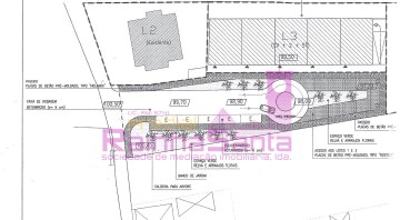 Lote p/ construção de 5 moradias em banda - Granja