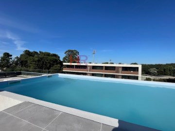 Piscina no ultimo andar