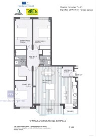 Apartamento 3 Quartos em San Mamés- La Palomera