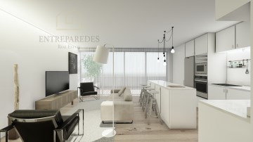 Comprar apartamento T2+1 com terraço 64m2, garagem