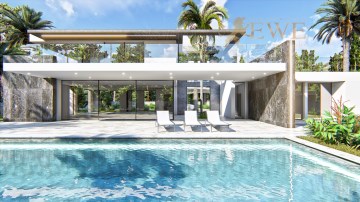 Villa moderna con piscina en venta en Denia