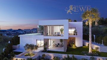 Luxury villa for sale with sea views in Cumbre del