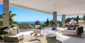 Apartamento con vistas al mar en venta en Marbella