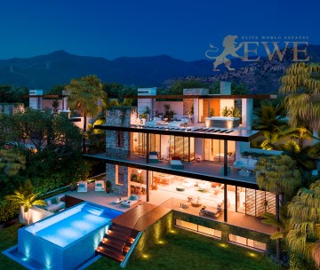 Casa con piscina infinita en venta Marbella, Españ