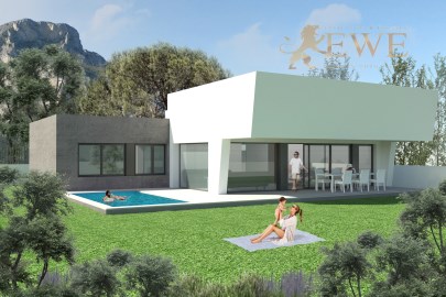 Villa con piscina en venta en Polop