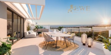 Apartamento con vistas al mar en venta en Marbella