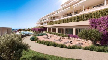 Apartamento nuevo con vistas al mar en venta en Es