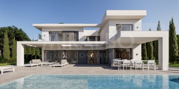 Villa moderna en Javea, obra nueva, piscina privad