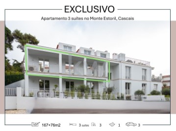 Apartamento 3 Quartos em Cascais e Estoril