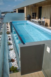 Piscina da cobertura