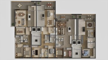 Apartment 3 Bedrooms in Real, Dume e Semelhe