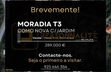 Moradia 3 Quartos em Mesão Frio