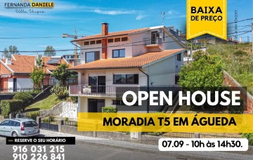 Moradia 5 Quartos em Águeda e Borralha