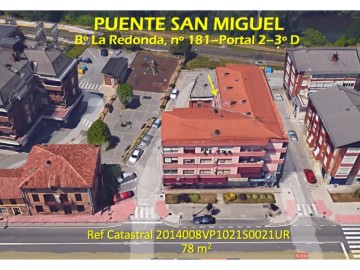 Piso 3 Habitaciones en Puente San Miguel
