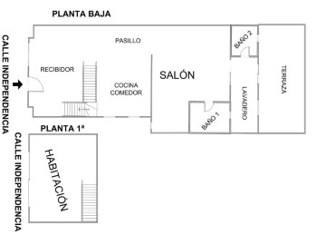 Dúplex 1 Habitacione en Sant Martí