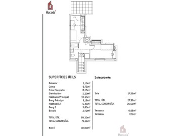 Dúplex 4 Habitaciones en Centre