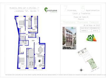 Apartamento 3 Quartos em Palencia Centro