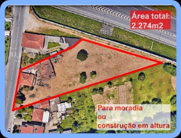 Terreno em Cidade da Maia